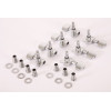 Ibanez 2MH27A0010 E-Guitar machine head tuner set - 4 x left/3 x right in chrome