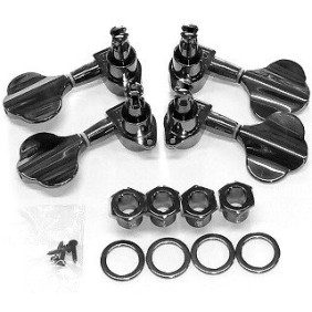 Ibanez 2MH27C0028 tuning machine clover (L2/R2) - cosmo black for PGB2T-BK