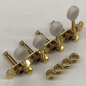 Ibanez 2MM0021R-GDP Machinehead Right Gold, F-Mandolin, Plastic Pearl Button, For M522S