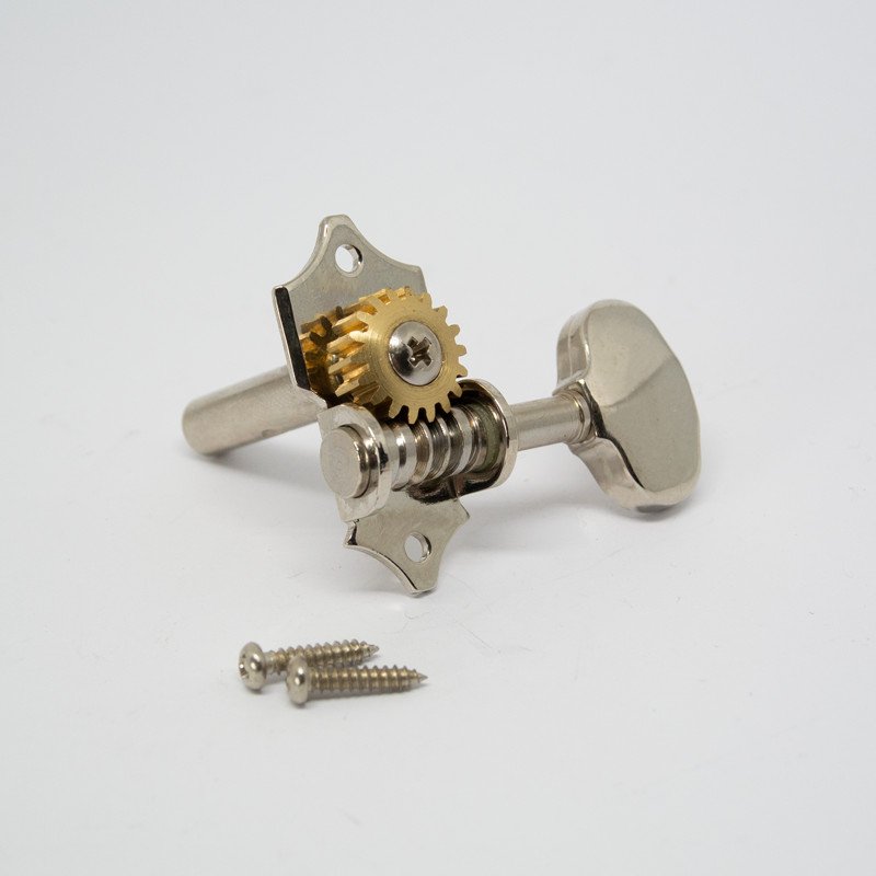Ibanez 2MM0028L-NI Einzelmechanik Links Substitute for 5AMH110E - Nickel/Übersetzung 1:18