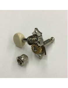 Ibanez 2MM0029R-NIV Einzelmechanik rechts mit Elfenbein Knopf - open gear successor of Art. Nr. 5AMH111E-R