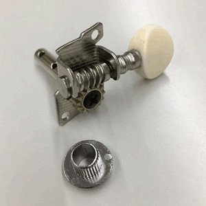 Ibanez 2MM0043L-CHV Open Gear Machinehead left - chrom/Ivory