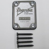 Ibanez 2NJ002-CH Neck Joint Plate Chrome,w/ Cush. Plate & Screws For JS1CR, JS2410, JS2450,