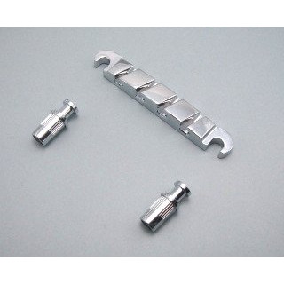 Ibanez 2QCB1H3C Tailpiece Quick Change System in chrome for AGB, ARTB series