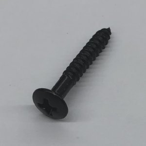 Ibanez 2SCKT3525-BK Neck Raised Counter Sunk Screws for Electric Guitars 3,5 x 25 mm - 10 Pcs/Set - Black