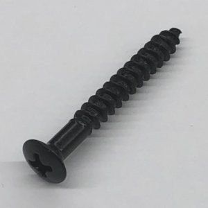 Ibanez 2SCKT5040-BK 5mmx40mm raised counter sunk head self tapping black (10 pcs/set)