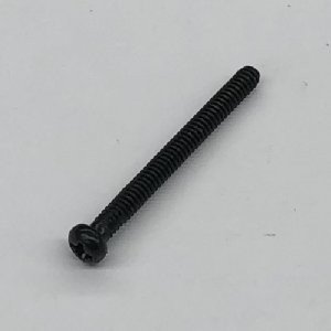 Ibanez 2SCRI3427-BK Pickup Screw 3-48 27mm round head - black 10PCS/SET