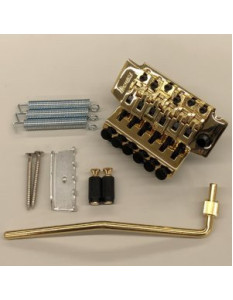 Ibanez 2TR1MAA001-GD Tremolo System Standard double lock 6 String - gold mit IBANEZ Logo