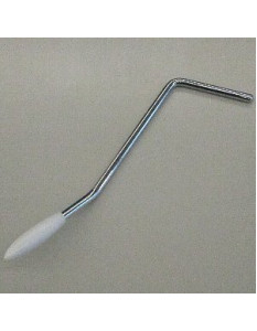 Ibanez 2TR2JBB001 whammy bar WV6-SB WHCAP - chrome White Cap