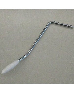 Ibanez 2TR2JBB001 whammy bar WV6-SB WHCAP - chrome White Cap