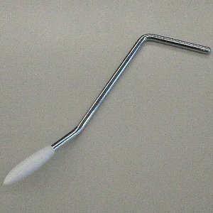 Ibanez 2TR2JBB001 whammy bar WV6-SB WHCAP - chrome White Cap