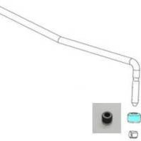 Ibanez 2TRX5BD009 tremolo arm torque adjustment screw cap - black for Edge Zero II tremolo 1pc