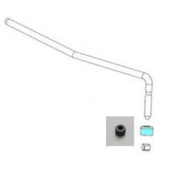 Ibanez 2TRX5BD009 tremolo arm torque adjustment screw cap - black for Edge Zero II tremolo 1pc