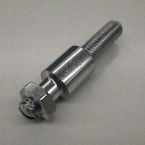 Ibanez 2TU2JBA002 stud bolt with nut - chrome for Gibraltar Bridge