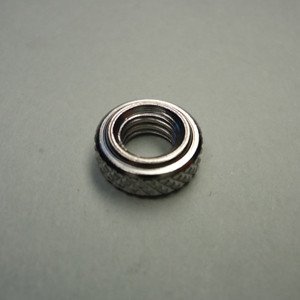 Bridge locking nut chrome
