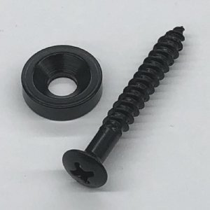 Ibanez 2YNSB154M-BK Joint Scew w/ Washer 5mm x 40mm for PS60 - 4 Pcs/Set Black