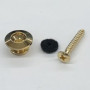 Ibanez 2YSBTSTD16-GD Strap Button Set Gold Black Felt Washer, Screw 4x30mm, For Artcore & Artstar