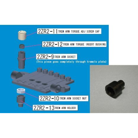 Ibanez 2ZR2-13 arm holder - for ZR tremolo