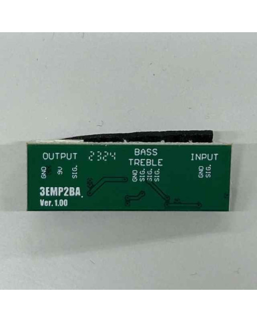 Ibanez 3EMP2BA Preamp Module Main PCB for 2-Band EQ Preamp