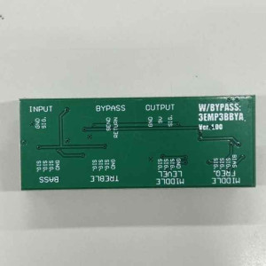 Ibanez 3EMP3BBYA Main PCB for 3-Band EQ Preamp with Bypass Switch