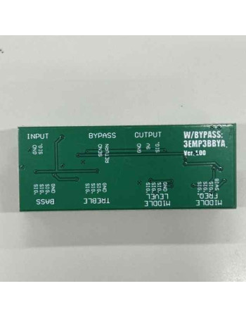 Ibanez 3EMP3BBYA Main PCB for 3-Band EQ Preamp with Bypass Switch