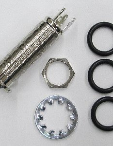 Ibanez 3JK1J23R Outputjack 6.3mm stereo - chrome