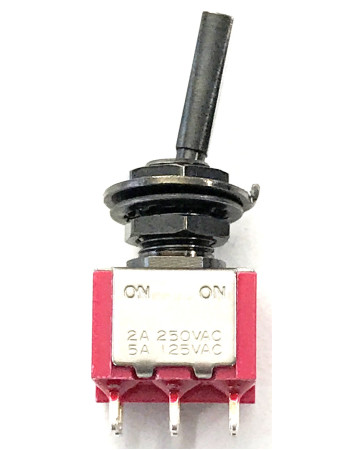 Ibanez 3SW1MA0008 Mini Toogle Switch - Cosmo Black