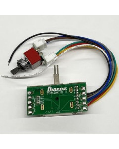 Ibanez 3SWLDMX10-CK standard lever switch, DMX10 with CK plated mini toggle switch