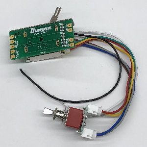 Ibanez 3SWLDMX5-N Standard Lever Switch DMX5, W/ Nickel Plated Mini Toggle Switch