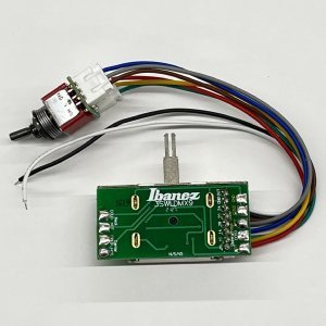Ibanez 3SWLDMX9-CK Switch standard lever switch, DMX9 with CK plated mini toggle switch