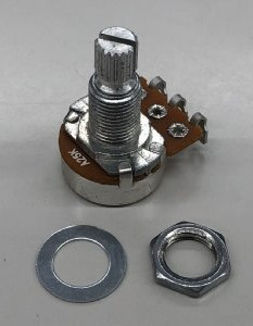 Ibanez 3V253SAS01-KL Potentiometer A25K, D16, knurl shaft, long thread