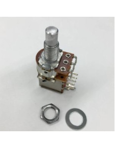 Ibanez 3V504SBSW1-SL Potentiometer B500K, D16, solid shaft, long thread, push-pull switch