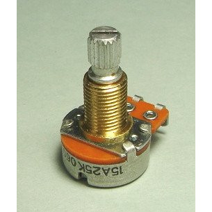 Ibanez 3VR1CT25A poti 25K-A spline shaft - Spline Shaft