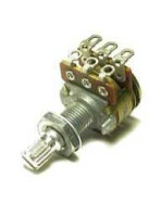 Ibanez 3VR1VM302 poti 20 kOhm - balancer with center detent and splined shaft