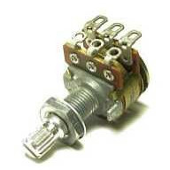 Ibanez 3VR1VM302 poti 20 kOhm - balancer with center detent and splined shaft
