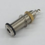 Ibanez 3YJKB01-CH Jack Assembly - Pipe jack, with tooth washer and rubber ring