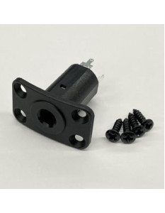 Ibanez 3YJKUB85-BK Klinkenbuchse schwarz, für AZES31/AZES40/GRG