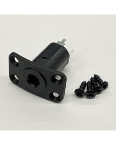 Ibanez 3YJKUB85-BK Klinkenbuchse schwarz, für AZES31/AZES40/GRG