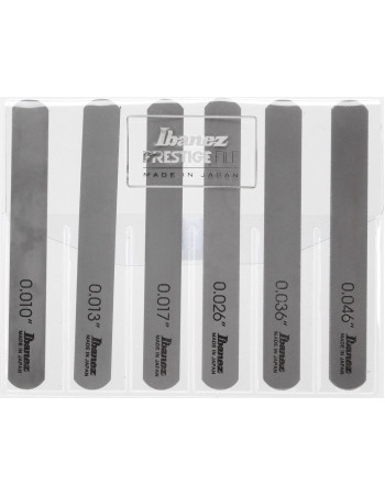 Ibanez 4449EG61X Prestige Nut File Set for Electric Guitars - (.010/.013/.017/.026/.036/.046)