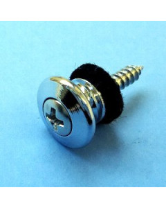 Ibanez 4EP1MA0002 Strap Pin Chrome w/ Felt Washer For AT, ATK, ATZ, AZ, EH, ICHI