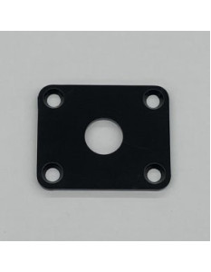 Ibanez 4JKP002-ABK Jack Plate Rectangle Shape, ABS, Black For UICT10
