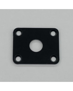Ibanez 4JKP002-ABK Jack Plate Rectangle Shape, ABS, Black For UICT10