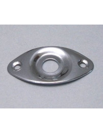 Ibanez 4JP1UG1C oval jack plate - chrome for selected Gio / Gart / Signature models