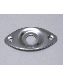 Ibanez 4JP1UG1C oval jack plate - chrome for selected Gio / Gart / Signature models