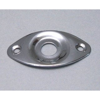Ibanez 4JP1UG1C oval jack plate - chrome for selected Gio / Gart / Signature models