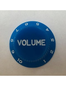 Ibanez 4KB00A0005 Volume Control Knob - Hat type/blue/white letters