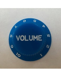 Ibanez 4KB00A0005 Volume Control Knob - Hat type/blue/white letters