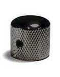 Ibanez 4KB1C1K metal dome screw lock control knob - cosmo black for selected ibanez bass models