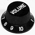 Ibanez 4KB1CF1B abs volume control knob - black for JEM555/NDM1/NDM2/SRX400
