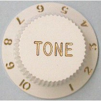 Ibanez 4KB1CF2W abs tone control knob - white for selected SIGNATURE/RC/RG/GIO models